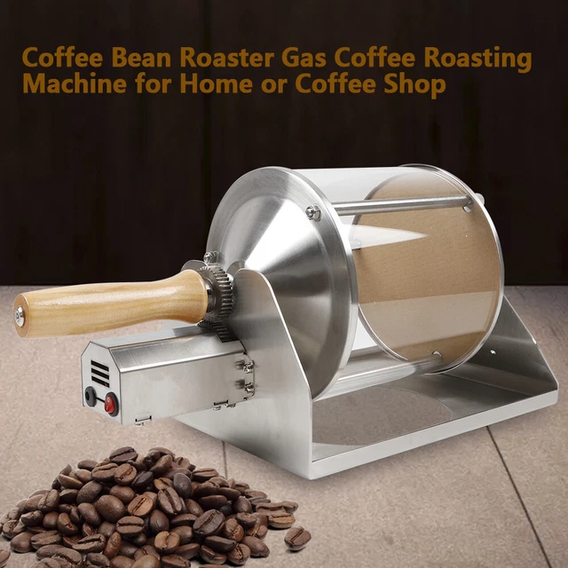 COFFEE BEAN ROASTER Using Gas Burner Home Coffee Roasting Machine W