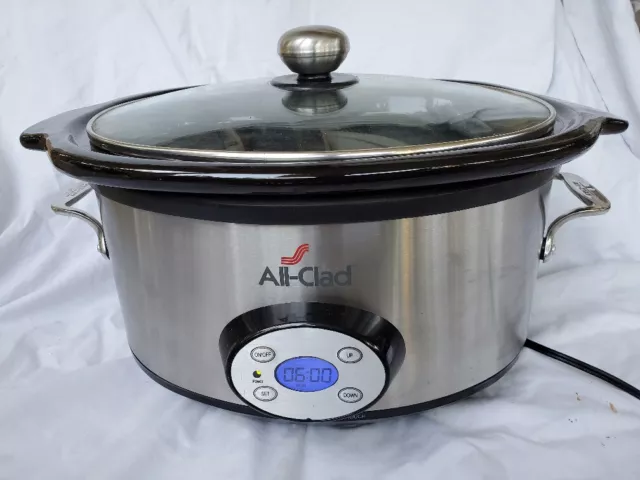 ALL-CLAD Glass Lid Only Slow Cooker Crockpot Replacement Parts Model  AC-65EB