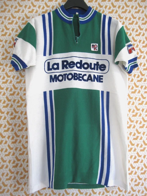 Maillot Cycliste Kopa – La Redoute Motobécane 1979 – Acrylique – Taille M