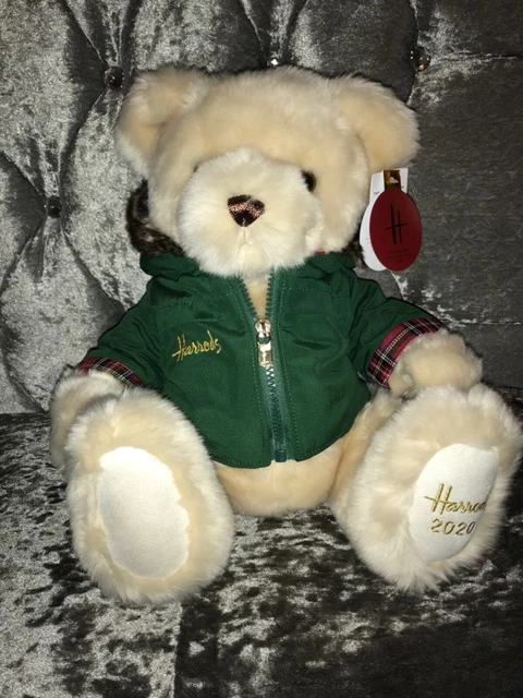 HARRODS CHRISTMAS BEAR 2020 'NICHOLAS' 30cm NOW SOLD OUT at