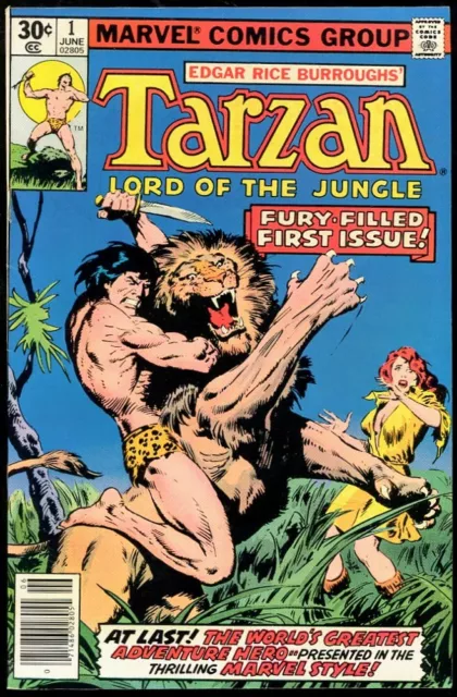 Tarzan 1 VF/NM 9.0 Marvel 1977