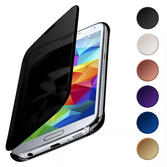 Etui Coque pour Samsung Galaxy S5/S5 Neo 360 Degré Téléphone Portable Full Fin