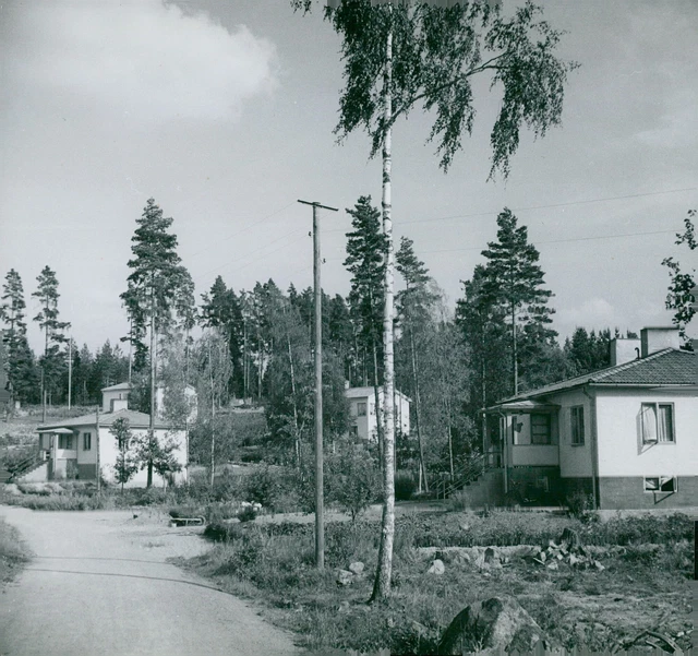 Eghemsem Building in Ãverum - Vintage Photograph 1680784