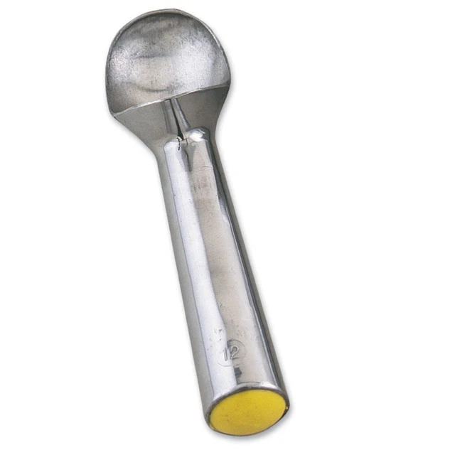 Browne Foodservice 571412 Aluminum One-Piece #12 Ice Cream Dipper