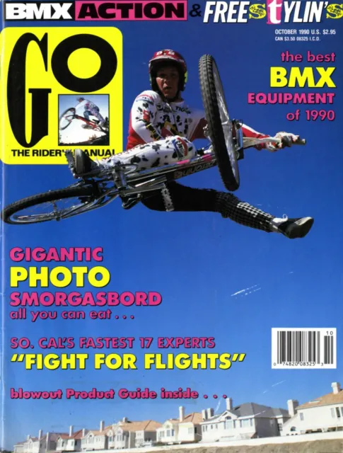 Freestylin'/BMX Action = Go - Volume 01 #12 - October 1990 - FREE SHIPPING