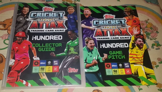 Topps Cricket Attax The Hundred 2021 Complete 226 Card Set