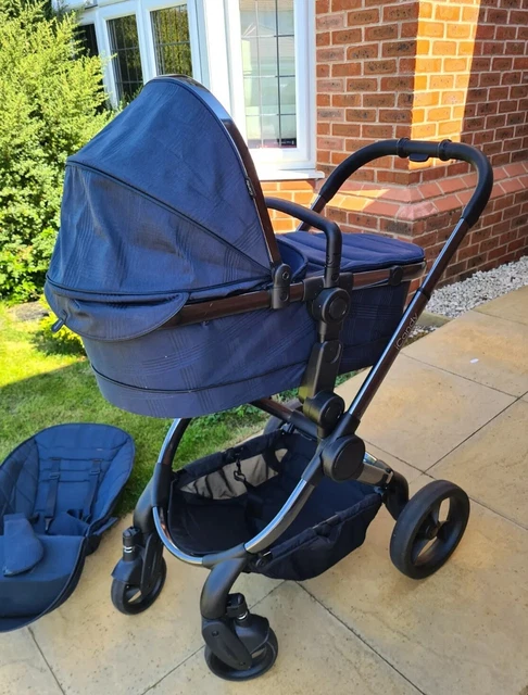 iCandy Peach Complete Travel System Folding Buggy + Carry Cot + Seat