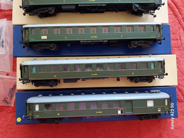 Enseigne Lumineuse VAB Sur Wagon Plat PO-Midi - Modélisme Ferroviaire - Occasion