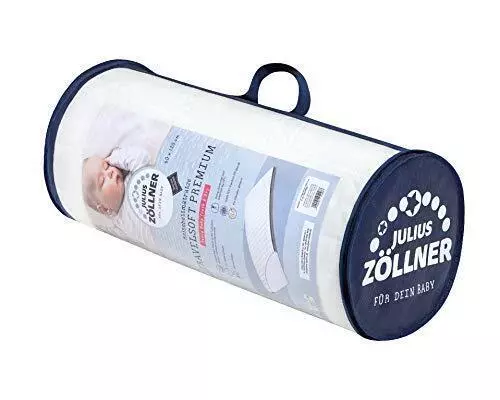 Julius Zöllner rollbare Reisebettmatratze Travelsoft Premium 60x120x5 cm  NEU