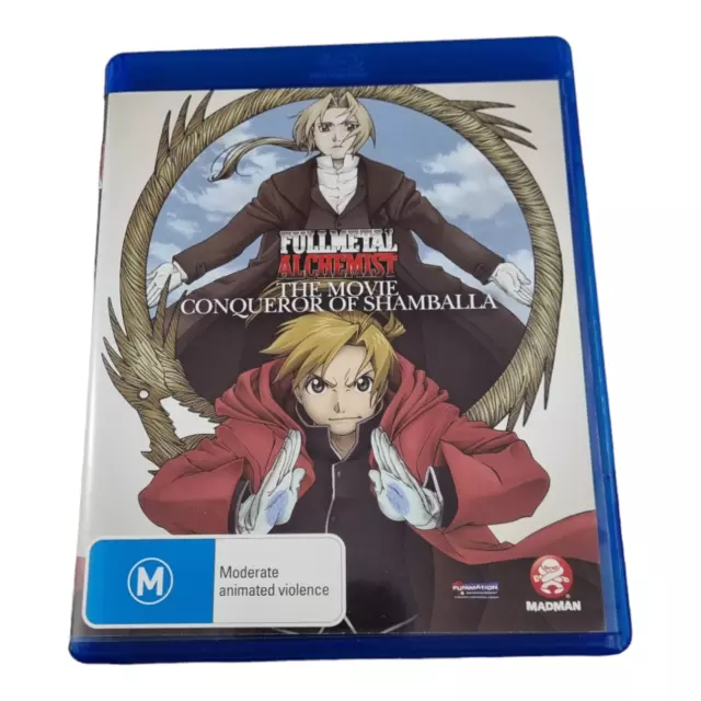 FULLMETAL ALCHEMIST THE Movie - Conqueror of Shamballa (Blu-ray 2005 Anime)  $100.00 - PicClick AU