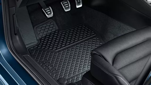 SCHÖNEK Veloursmatten Textilmatten Fußmatten Automatten VW Multivan T7 vorne  2-teilig 
