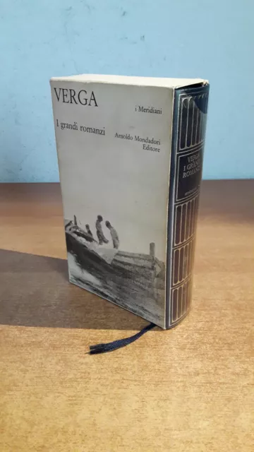 VERGA - I GRANDI ROMANZI - I Meridiani  Arnoldo Mondadori Editore Anno 1981