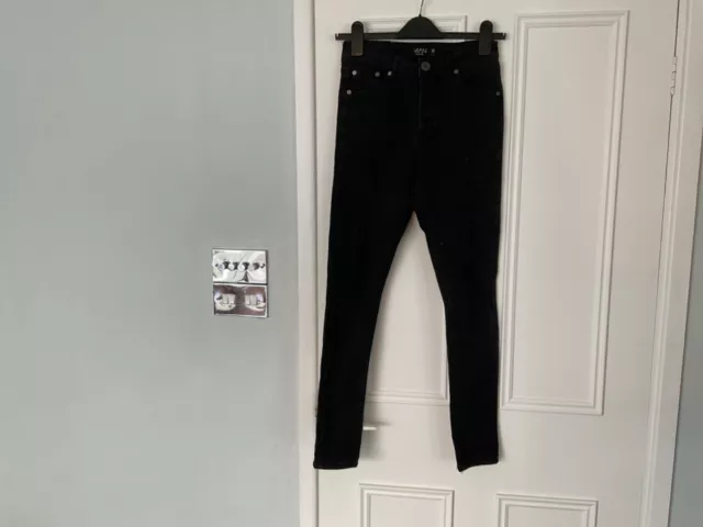Boohoo Man Skinny Jeans, Size 32R, Ripped, Stretch.