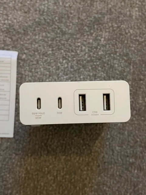 Belkin BOOST↑CHARGE Pro 108W 4-Port GaN Charger