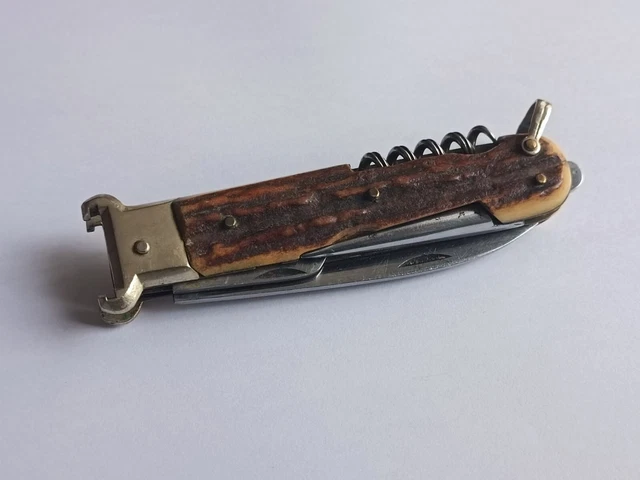 Couteau de Chasse Manche Noyer Insert Douille : Lame Ice Blade | Atelier 1515