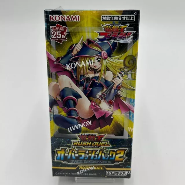 Yu-Gi-Oh! Yugioh Rush Duel Card Over Rush Pack 2 Sealed Box from Japan on Sale