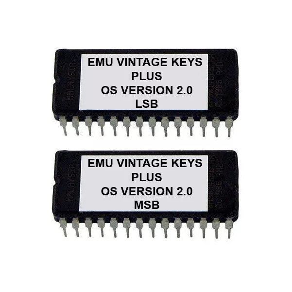 E-Mu Rétro Keys Plus Version 2.0 Firmware Update Mise OS Eprom ROM EMU