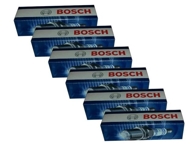 6 BOSCH Zündkerzen für VW BORA,GOLF IV,NEW BEETLE,SHARAN,TRANSPORTER