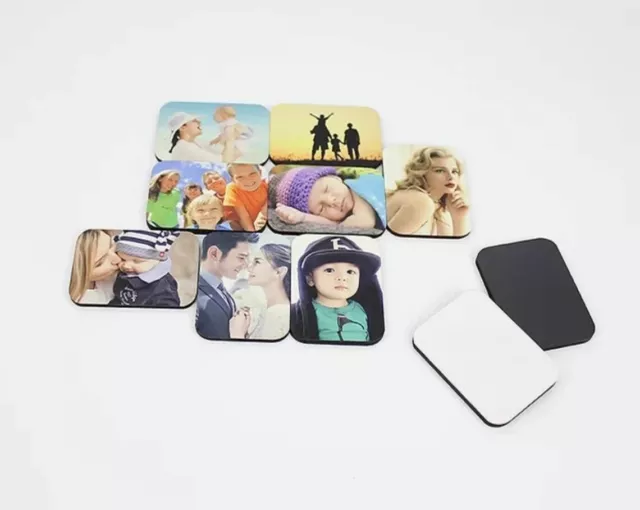 25pcs Sublimation Fridge Magnets Sublimation Blanks  Customize