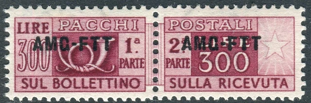 1949- 53 Trieste A AMG Ftt Packs Post 30 Lire TST-107