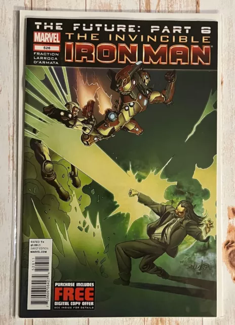 Marvel Comics: The Future Part 2, The Invincible Iron Man, Vol. 1 Issue #526,