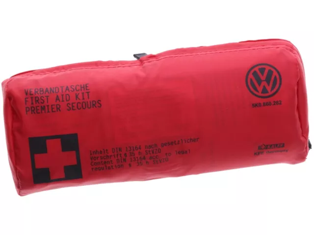 VW Audi Aid Kit First-Aid Mhd Since 01/25 - 5K0860282 - New