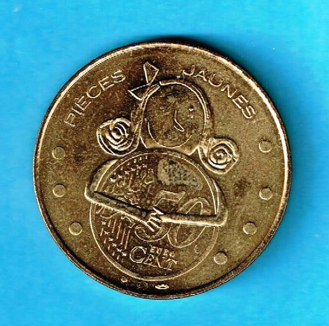 A  Saisir Medaille Touristique Monnaie De Paris Hopitaux De Paris  Pieces Jaunes