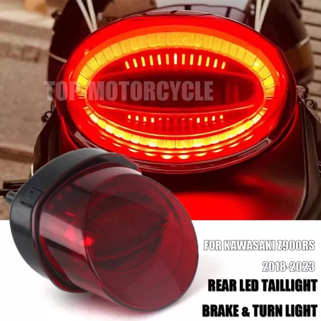 For Kawasaki Z900RS 2018-2023 Motorcycle Turn Signal LED Tail Brake Light Z900RS