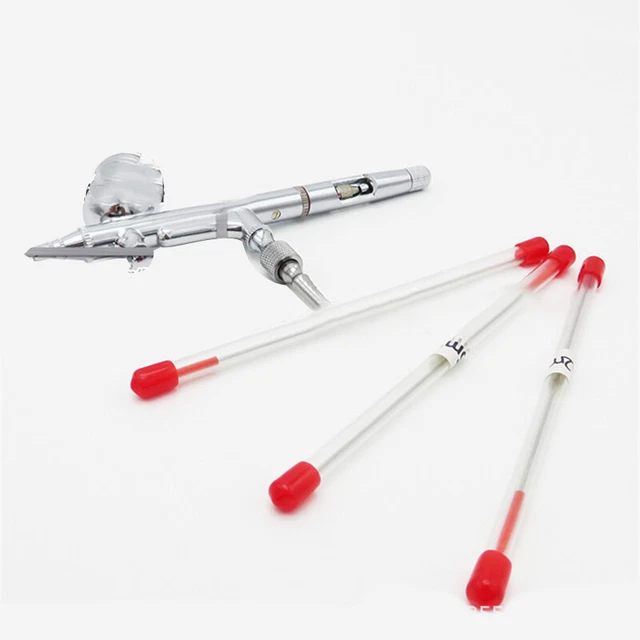 Aguja de aerógrafo de repuesto de 0,2/0,3/0,5 mm para aerógrafo profesional pulverizador