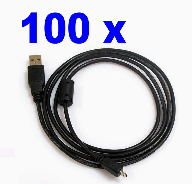 Wholesales! 100 x USB SYNC Cables Cords For Nikon UC-E6 CoolPix 2100-8800-L1-L4