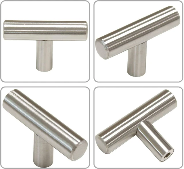 Kitchen Cabinet Handles Brushed Nickel Cabinet Door Knobs for Dresser Drawers