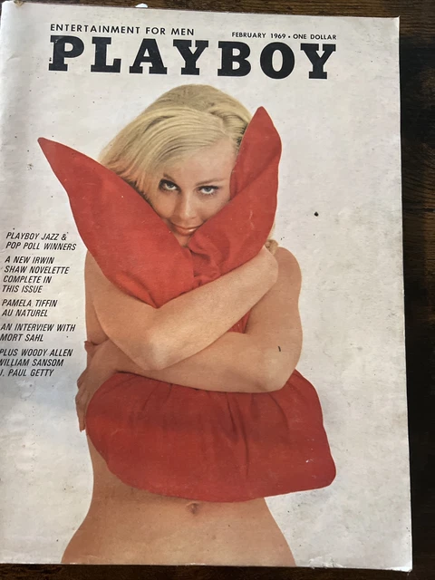 Playboy February 1969 Pamela Tiffin Mort Sahl Woody Allen VG