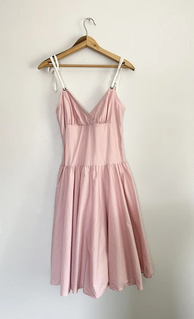 Ralph Lauren Rugby Dress Women’s Size 8 Pink Lined 100% Cotton
