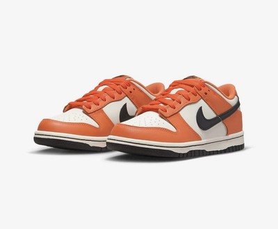 NIKE DUNK LOW Halloween GS 2022 - Phantom/Safety Orange/Black - UK5.5 - NEW ð¥ $221.27 - PicClick