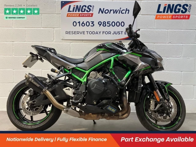 【s.】 KAWASAKI NINJA H2 SX SE - 2018 - ONE OWNER - 9943 MLS