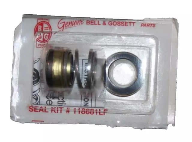 NEW Genuine Bell & Gossett 118681LF Seal Kit