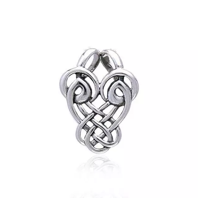 Dancing Birds .925 Sterling Silver Pendant Peter Stone Fine Jewelry