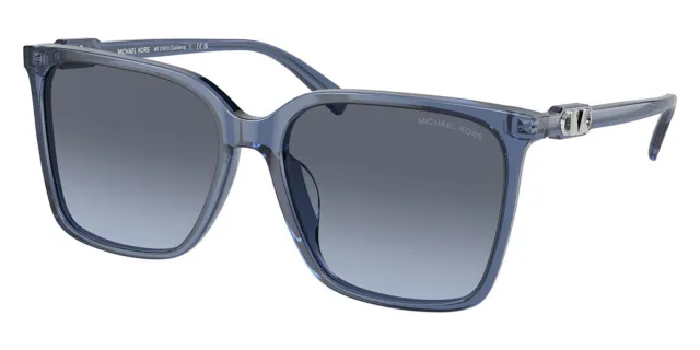 Michael Kors Women's Canberra 56mm Blue Transparent Sunglasses MK2197U-39568F-56
