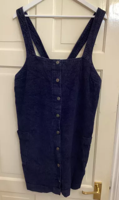 Fat face sales cord pinafore dress