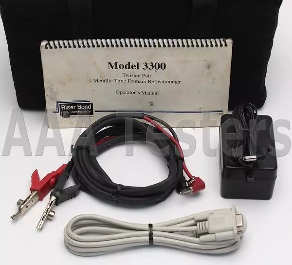 Riser Bond Modelo 3300 Metálico Tdr Cable Fallos Localizador Con / Memoria 3