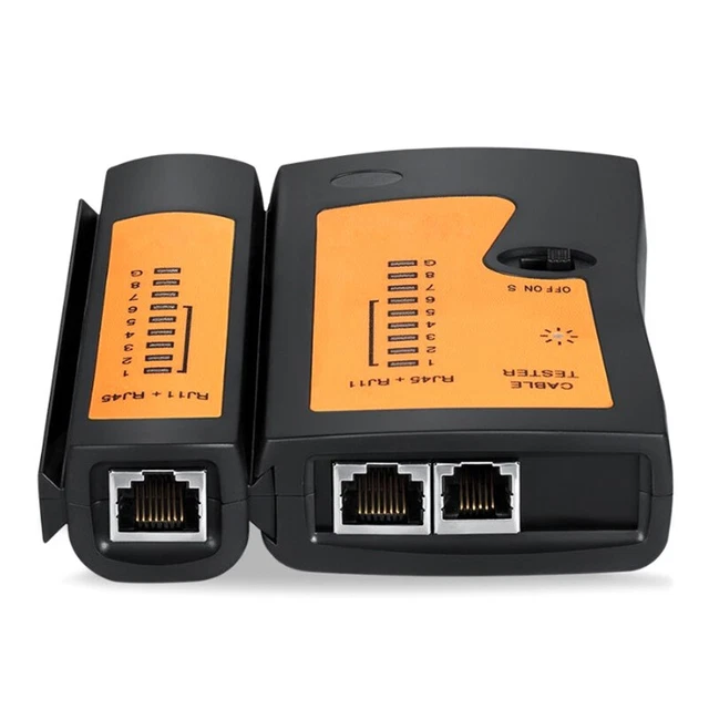 RJ45 Cable Lan Tester Network Cable Tester RJ45 RJ11 RJ12 CAT5 LAN Cable Tester