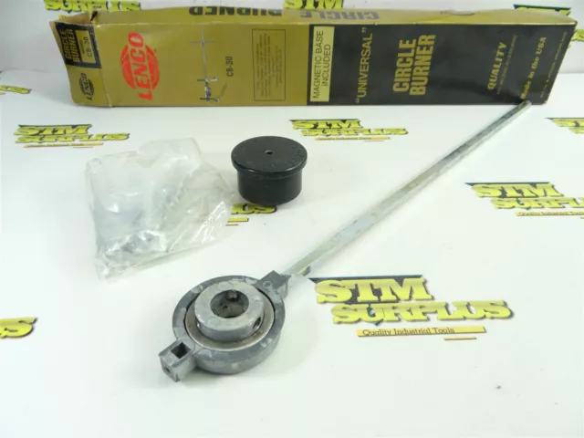 New! Lenco "Universal" Circle Burner +Magnetic Base 30" Max Circle Dia #Cb-30