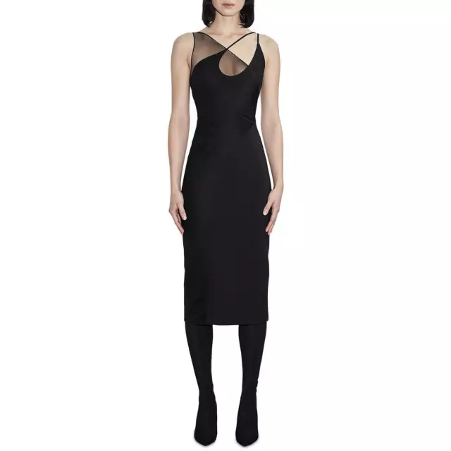 Cushnie et Ochs Womens Kaia Black Cocktail and Party Dress Evening 4 BHFO 8986