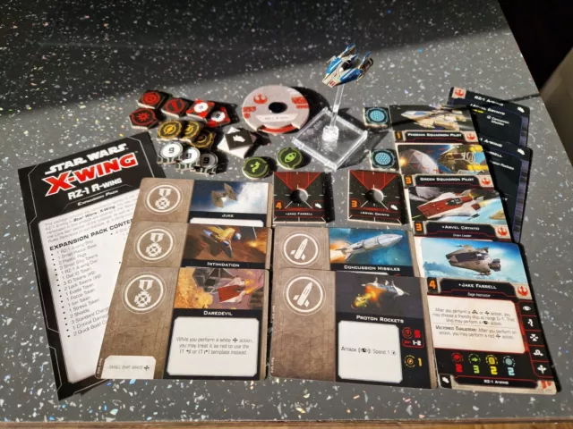 Star Wars X-Wing Miniatures Game version 2: RZ-1 A-Wing expansion