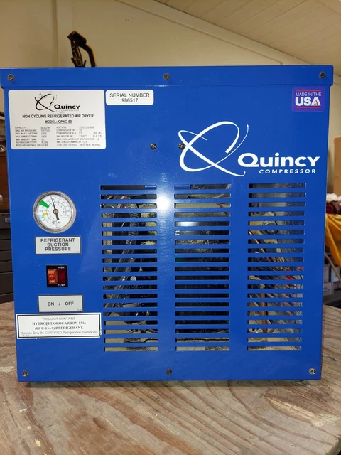 Quincy QPNC- 50 Refrigerated Compressed Air Dryer 1 Phase Quincy QPNC- 50 Refrigerated Compressed Air Dryer 1 Phase