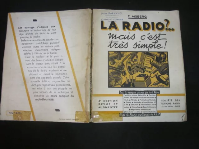 La Radio? Mais c'est très simple - E. Aisberg - Editions Radio - 1960 2