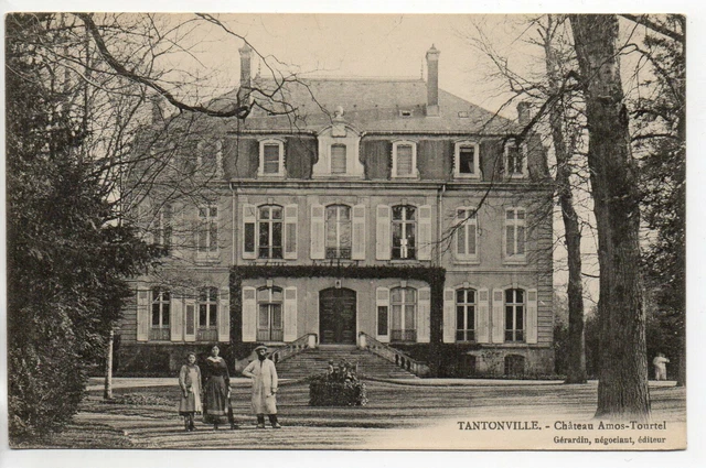 TANTONVILLE - Meurthe and Moselle - CPA 54 - Chateau Amos Tourtel