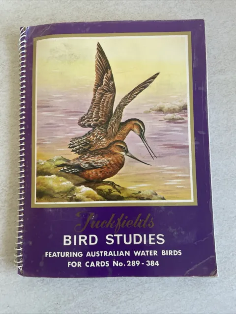 Tuckfield's Bird Studies Album For Cards 289 - 384 With Complete Set Of 96 Cards