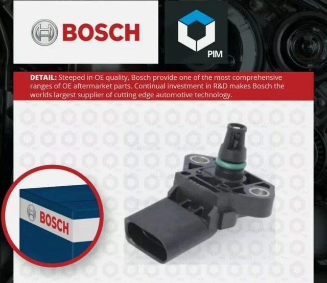 Bosch MAP Sensor Boost Pressure Manifold 0261230423 - 5 YEAR WARRANTY