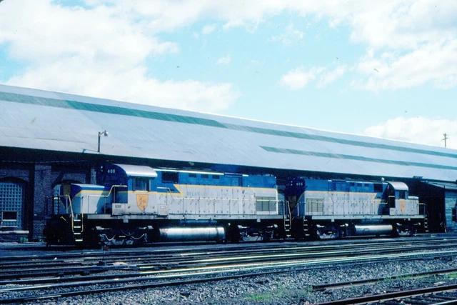 Delaware & Hudson (D&H) #'s 406 / 408 @ Oneonta Yard R